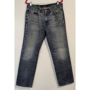 Tommy Hilfiger Premium Denim Blue Denim Jeans Tag 34x32 Measured 34x30.5  Y2K‎